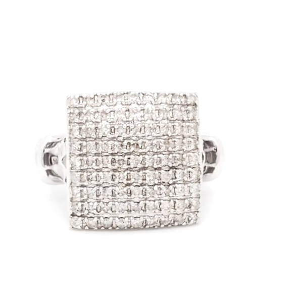 COPY - 14KT White Gold Diamond Ring - Picture 4 of 5